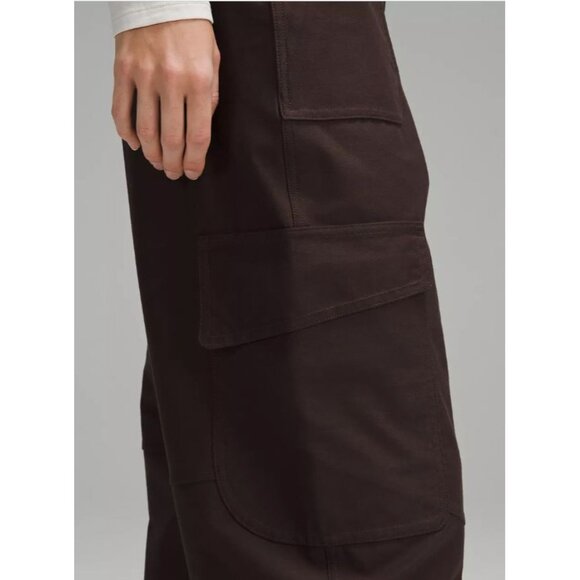 Lululemon Light Utilitech Cargo Pocket High-Rise Pant Espresso Brown 27 $148 NWT - Picture 5 of 14